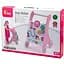 Ходунки-каталка Viga Toys з бізібордом рожеві (50178) - мініатюра 6