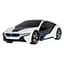 Машинка RASTAR BMW i8 змінний колір кузова + світлодіодні фари + 2,4 ГГц пульт 1:24 білий 48400-1 - мініатюра 7