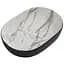 Умивальник накладний Mixxus Premium Ellipse-0105 marble-Black 600x400x150 мм MP6565, Мармур - мініатюра 1