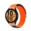 Ремінець для Xiaomi Amazfit Bip Bip Lite Bip U Bip 1S Bip 3 - оранжево-темно-зелений Watchbands NormalCloth Wave ширина кріплення 20мм нейлоновий (W26-3WB30409530) - мініатюра 3