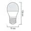 Cвітлодіодна лампа Horoz Electric PREMIER-15 15W E27 3000К - мініатюра 2