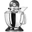 Планетарный миксер KitchenAid Artisan 4.8 л серебряный медальон (5KSM175PSEMS) - миниатюра 3
