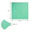 Самоклеюча стінова панель Sticker Wall  3D NEW CULTURAL WALL 70x70cmx5mm GREEN+SILVER (D) SW-00001803 - мініатюра 3
