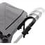 Дитяча коляска Thule Sleek Grey Melange з люлькою (TH 11000006) - мініатюра 8