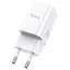 Сетевое зарядное устройство 1USB + Type-C Hoco N13 Bright PD30W+QC3.0 2A White - миниатюра 2