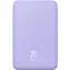 Портативний акумулятор Baseus Magnetic Mini Wireless Fast Charge 20W 20000mAh purple (PPCX150005) - мініатюра 1