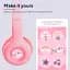 Навушники Trust On-ear Nouna Kids Wireless Mic рожеві - мініатюра 7