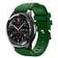 Силиконовый ремешок Watchbands для Samsung Gear S3 - тёмно-зеленый (WB001DARKGREENS3) - миниатюра 2