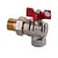 Кран кульовий кутовий з американкою Solomon 3/4″ ПОСИЛЕННИЙ B1043 - мініатюра 2