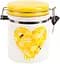 Банка керамическая "Sweet Honey" для сыпучих продуктов с металлической затяжкой Bona 14.1х10.2х14.3 см kuh0010027 - миниатюра 1