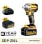 Гайковерт ударний акумуляторний Zegor SDP-21BL 21V Profesional/безщітковий двигун/реверс/з підсвічуванням - мініатюра 9