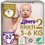 Підгузки Libero Touch 2 (3-6 кг), 62 шт. (79003) - мініатюра 1