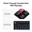 Клавиатура Keychron C3 Pro V2 87Key K pro Red USB-A QMK Hot-swap 8K EN/UKR RGB Black (C3PX-H1-UA) - миниатюра 14