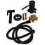 Змішувач гігієнічний TOPAZ LOFT TLF 32106-H39-BL латунний з душовим шлангом для ванної та туалету - мініатюра 6