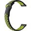 Ремешок DK CDK для Xiaomi Amazfit Bip 3 / 3 Pro 20mm Silicone Sport Band Nike (011906) (black / green) - миниатюра 1