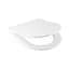 Сиденье для унитаза Qtap (Swan, Jay) с микролифтом Slim QT1699SC5176W, Белый - миниатюра 3