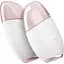 Масажер для очей та обличчя GESKE Cool & Warm Eye and Face Massager 7 в 1 пудровий - мініатюра 3