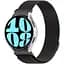 Ремінець для Samsung Galaxy Watch 4 40mm - чорний ширина кріплення 20мм металевий Watchbands Milanese Button (W42-6WB81798657) - мініатюра 1