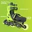 Роликовые коньки Neon Inline Skates размер 34-37 зеленые (NT08G4) - миниатюра 8