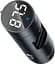 Автомобільний FM-модулятор Baseus Energy Column + bluetooth (2USB) CCNLZ-C0G (Темно-сірий) - мініатюра 2