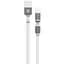 Кабель NILLKIN Plus Cable II - 1M White 120см Lightning/Micro USB (6274423) - миниатюра 1