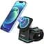 Зарядное устройство Energizer 15W 3-in-1 Magnetic Wireless Fast Charger black (WCP307) - миниатюра 1