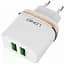 Сетевое зарядное устройство LDNIO DL-AC52 Travel charger 2USB 2.4A + Lightning cable White - миниатюра 4