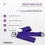 Набір для йоги та фітнесу EasyFit Polarity Set (килимок, два блоки та ремінь) фіолетово-рожевий (EF-2421s-VP) - мініатюра 5