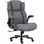 Офісне крісло GT Racer (B-5938 Fabric Dark Gray XL) - мініатюра 2