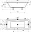 Ванна акрилова Ravak Formy 02 Slm 180x80 C891300000 Білий - мініатюра 2
