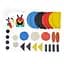 Дерев'яна гра "Фігурна мозаїка", 30 елементів Igroteco 6х22х17 см det0013084 - мініатюра 4