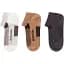 Носки Naturehike NH21FS013 быстро сохнущие 3 пары, M, бежевые, коричневые, черные - миниатюра 2