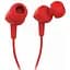 Гарнитура проводная JBL C100SI красная - миниатюра 4