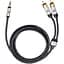 Аудиокабель 3.5 Jack-2xRCA Oehlbach i-Connect J-35 R 300 Black - миниатюра 1
