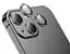 Захисне скло DK для Apple iPhone 13 mini на камеру Lens Metal Ring Eagle Eye 015731 black 2 шт. - мініатюра 3