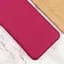 Чехол TPU GETMAN Liquid Silk Full Camera для Samsung Galaxy S22 Ultra Бордовый / Marsala - миниатюра 3