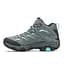 Черевики жіночі Merrell Moab 3 Mid GTX Women 38,5 Сірий-Бірюзовий - мініатюра 2