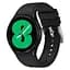 Ремінець для Samsung Galaxy Watch 5 40mm - чорний ширина кріплення 20мм силікон Watchbands Galaxy Classic (W43-3WB29898600) - мініатюра 2