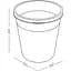 Кошик для сміття MBM My Home 9 л сірий (BIN-09 9L GRAY) - мініатюра 6