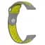 Ремінець BeWatch sport-style для Xiaomi Amazfit BIP Сіро-Жовтий (1010146) - мініатюра 2