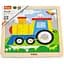 Деревянный пазл Viga Toys Паровозик 9 элементов (51446) - миниатюра 2