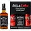 Уцінка. Набір віскі Jack Daniel's Old No.7, 40%, 0,7 л + Coca-Cola, 0,33 л  - мініатюра 1
