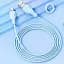 Кабель Baseus Pudding Series Fast Charging Cable USB to Type-C 100W 2m P10355703311-01 Blue - миниатюра 3