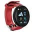 Фітнес-браслет No Brand Band D18 Red (16090-hbr) - мініатюра 1