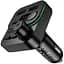 АЗУ FM модулятор Borofone BC61 Ocean PD30W+QC3.0 total 45W (2USB-A/1C) Black - миниатюра 3
