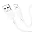 Кабель Hoco X83 USB to Lightning 1 м білий - мініатюра 1