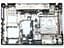 Низ, дно, піддон для Lenovo G580, G585 (Версія 1) (Metal) (Нижня кришка (корито)) (AP0N2000100, 604SH01002 HDMI) - мініатюра 1