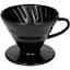 Пуровер керамічний Hario V60 Matte Black чорний (VDC-02-MB-UEX) - мініатюра 1