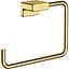 Кольцо для полотенца Hansgrohe AddStoris Polished Gold Optic 41754990 Золотой - миниатюра 1