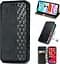 Чохол-книжка GETMAN Cubic Cover Case для Xiaomi Redmi Note 11/11S Black [85616] - мініатюра 3